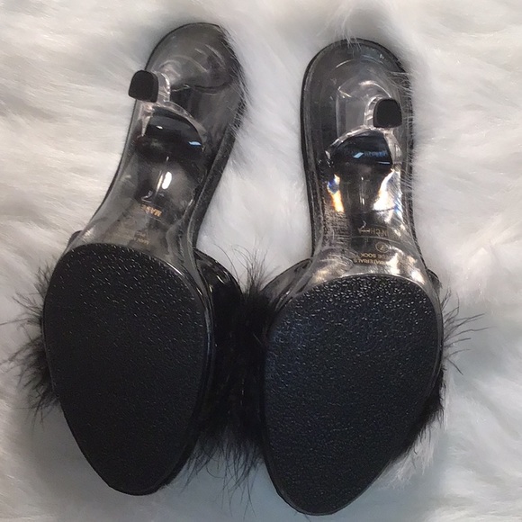 Maribou Feather Slipper size 7 - Picture 6 of 8